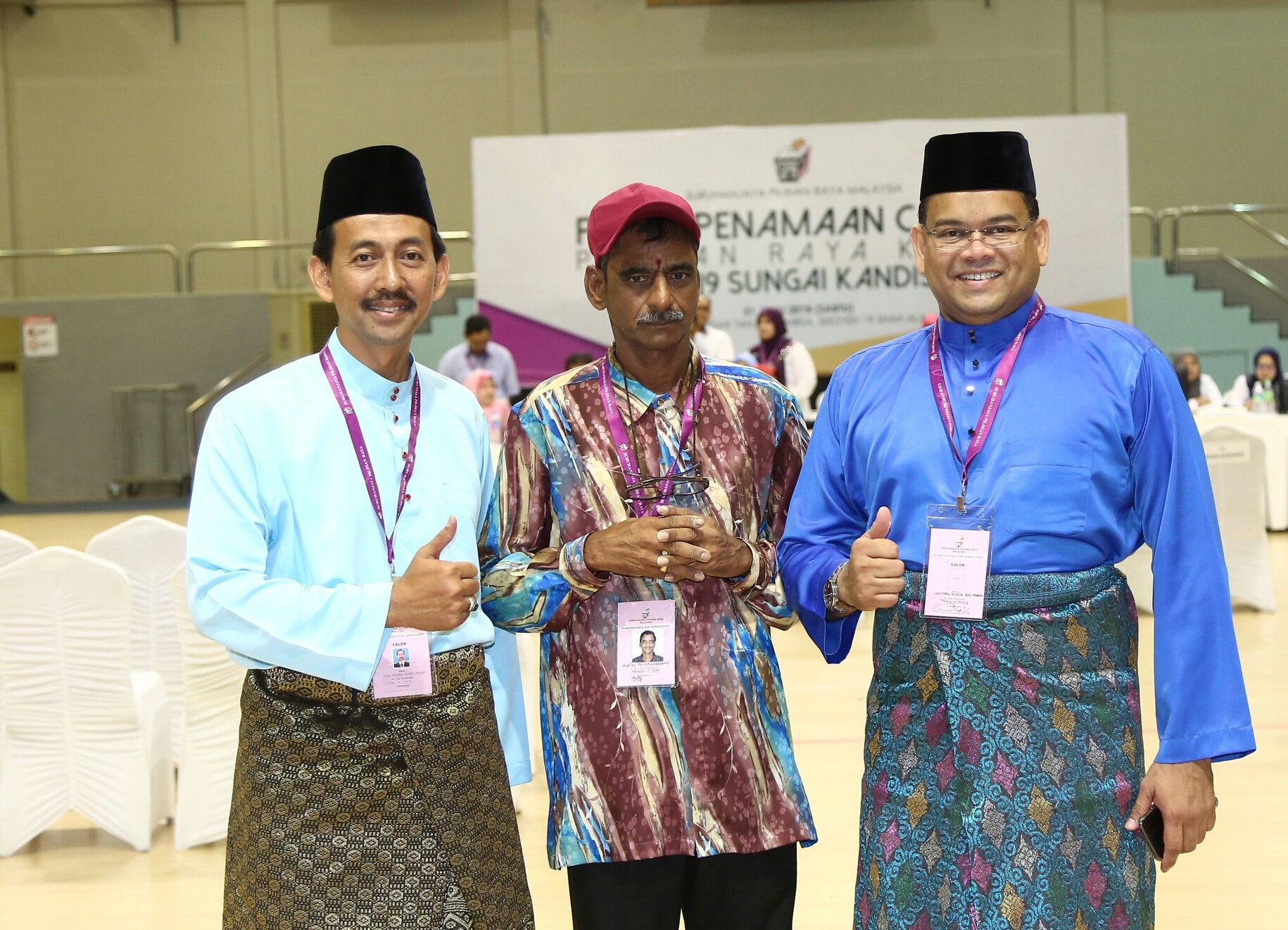 Tiga penjuru di PRK Sungai Kandis