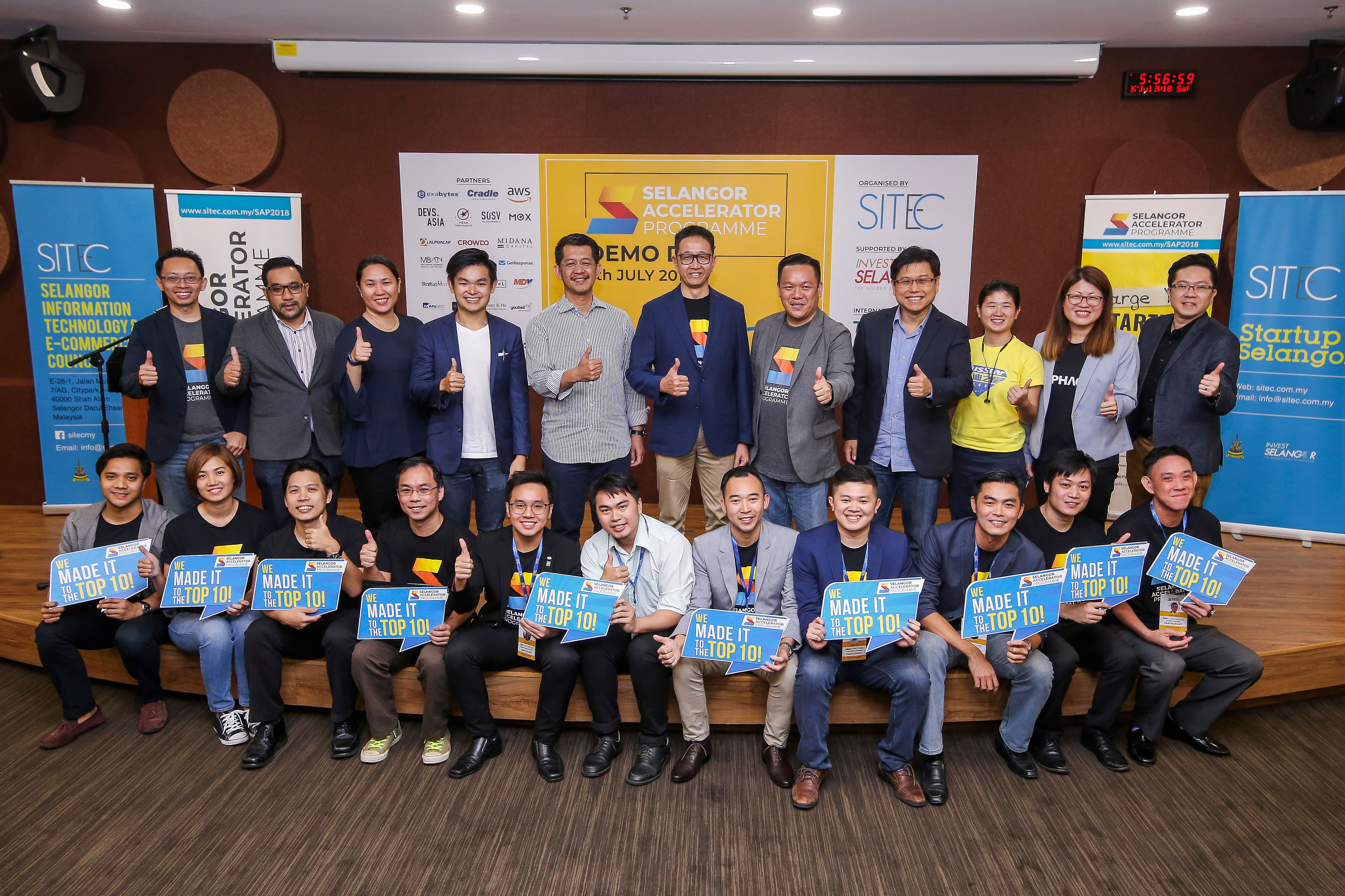TusStar-SITEC partnership sends top ten winning teams from Selangor Accelerator Programme to TsingHua University in August