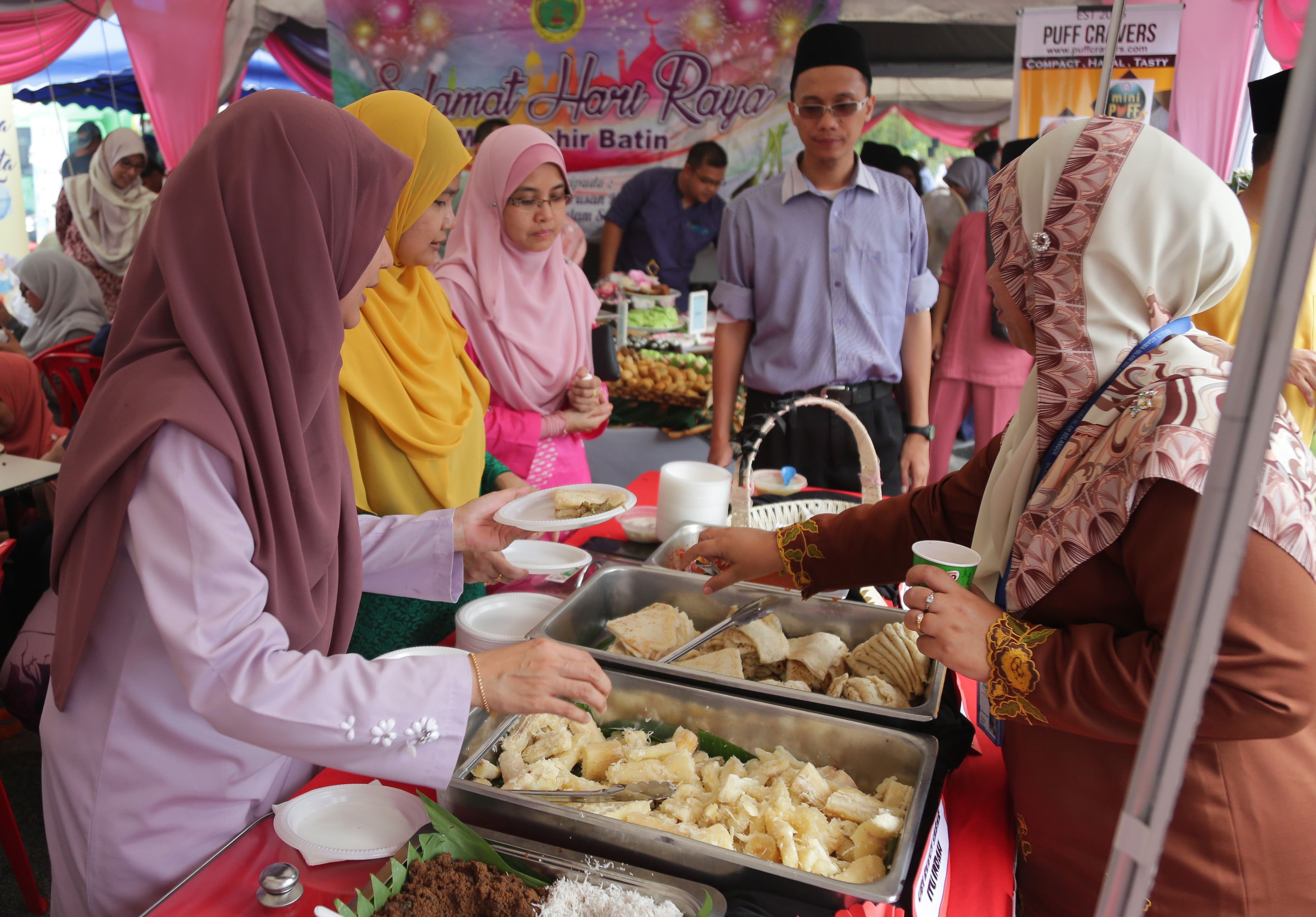 Juadah 'rare' di sambutan raya agensi agama Islam Selangor