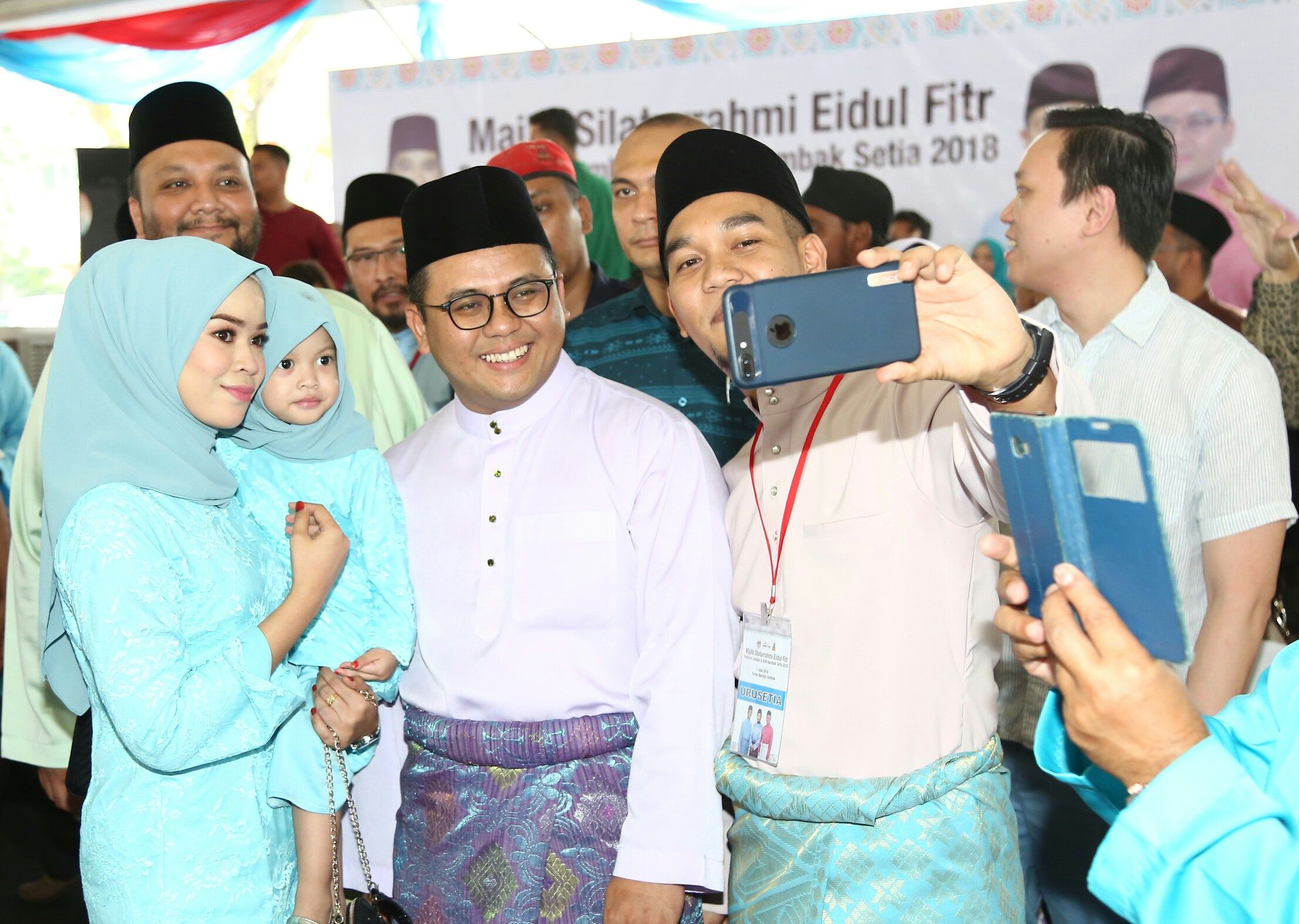 Sambutan Aidilfitri di Gombak meriah