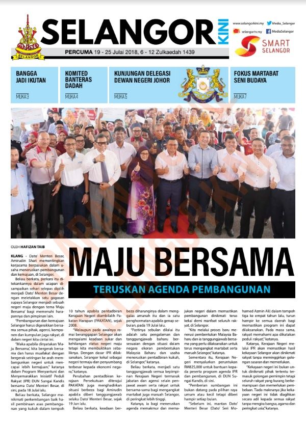 SelangorKini 19 - 25 Julai 2018