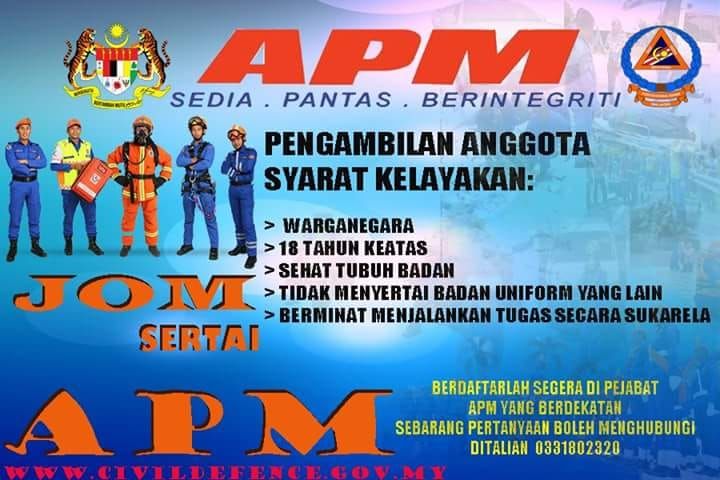 APM Kuala Langat cari sukarelawan