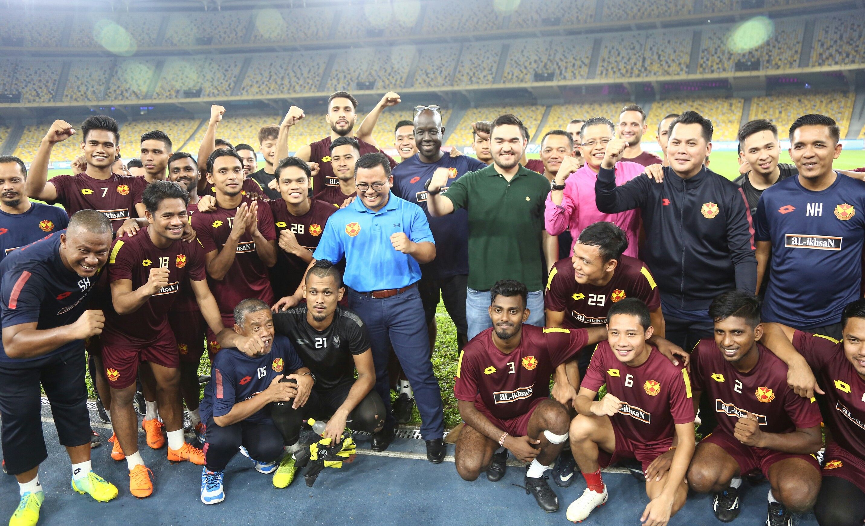 RMS cemar duli suntik semangat pemain Red Giants