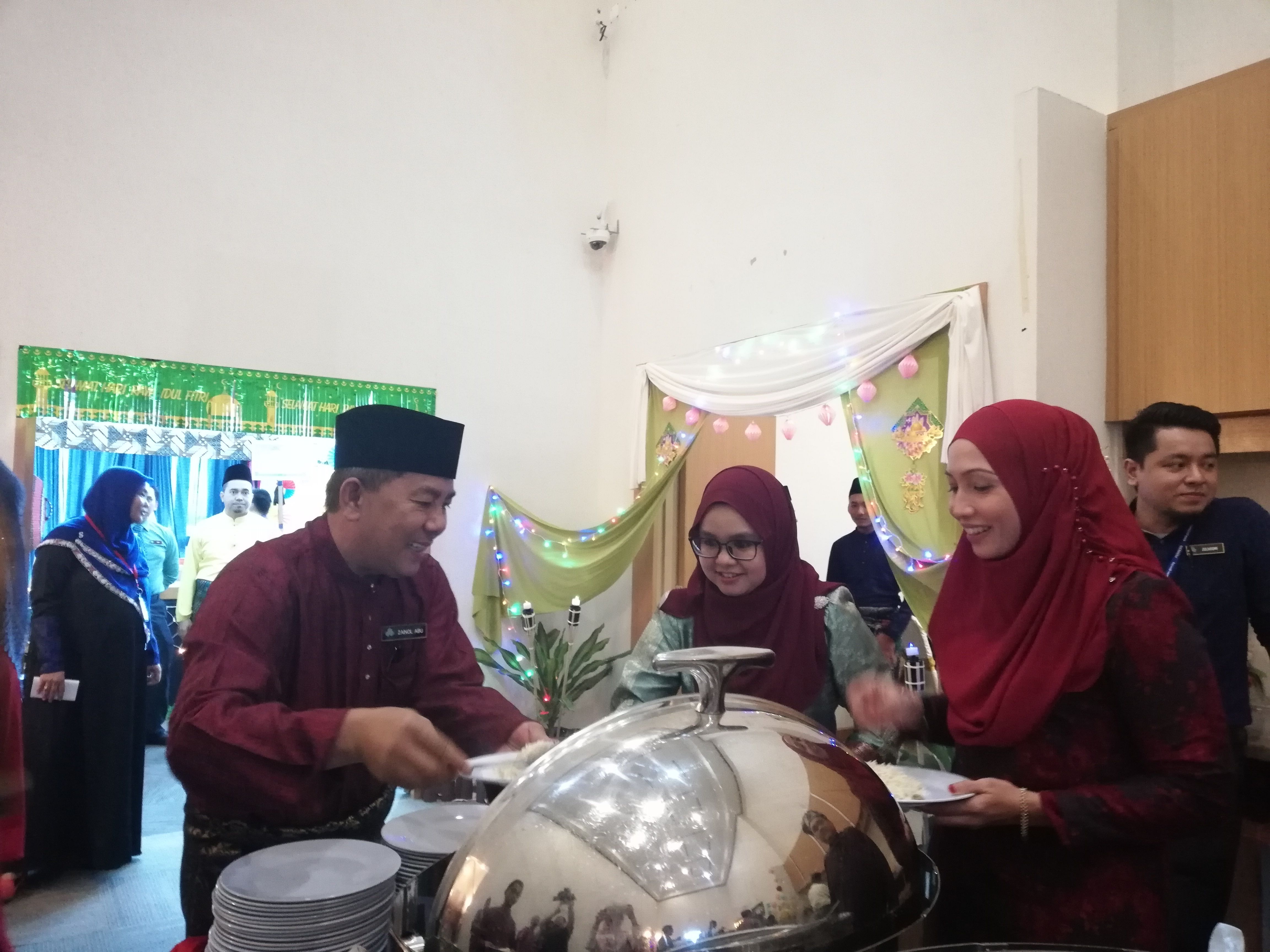 Sambutan Aidilfitri PERKESO Selangor meriah