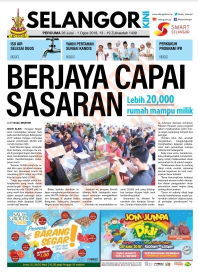 SelangorKini 26 Julai - 1 Ogos 2018