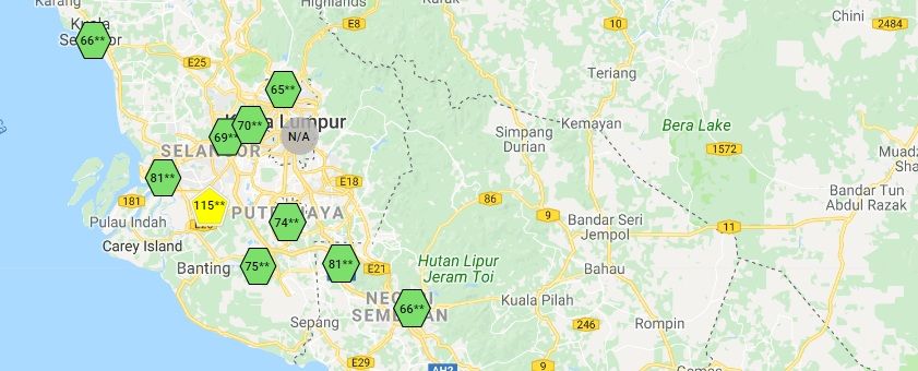 Jerebu: Johan Setia catat bacaan udara paling tidak sihat dalam negara