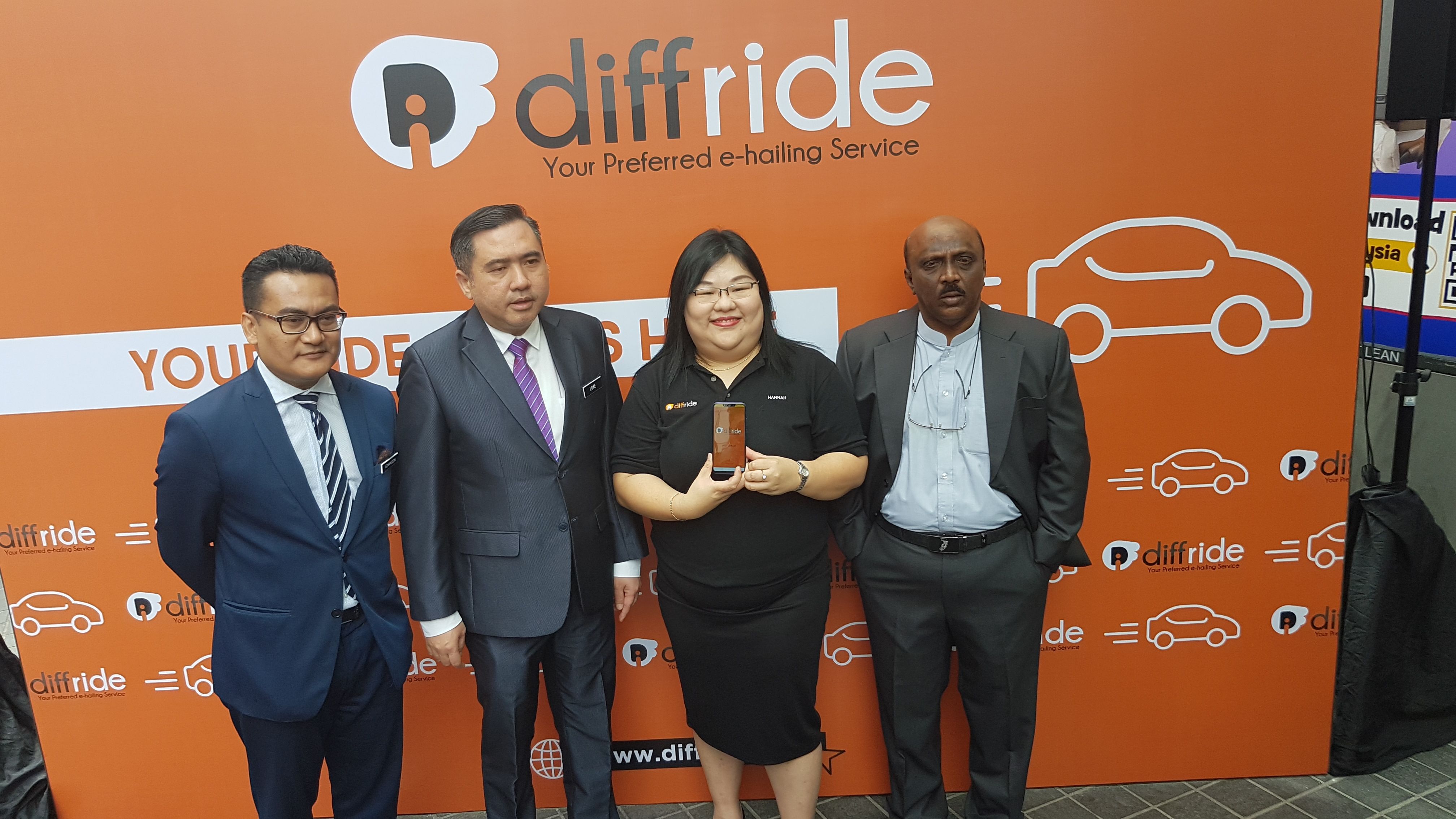 MoT announces new e-hailing service provider 'diffride'
