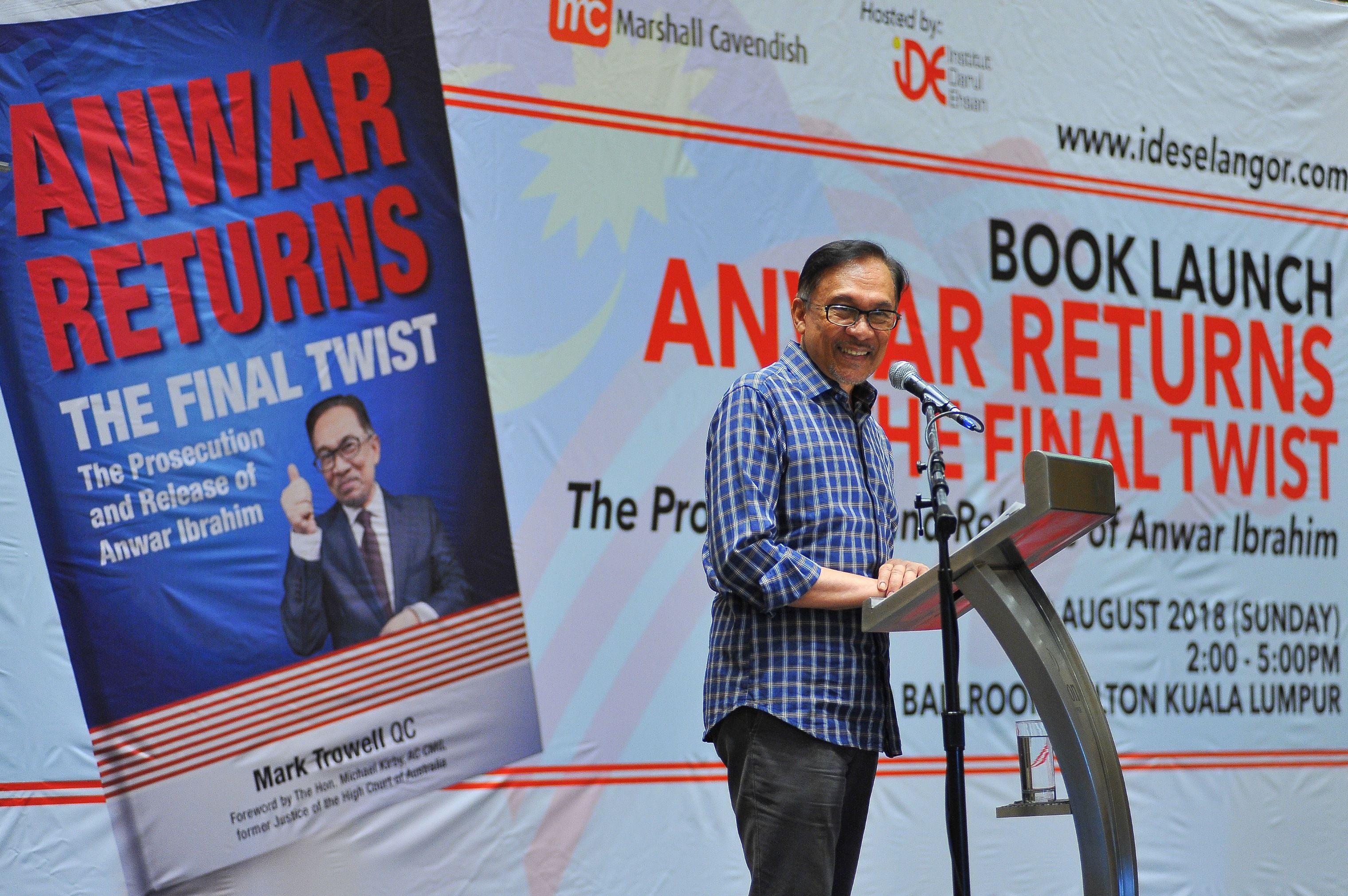 Anwar: Hakim terlibat jatuh hukum dakwaan Fitnah II boleh tidur lena