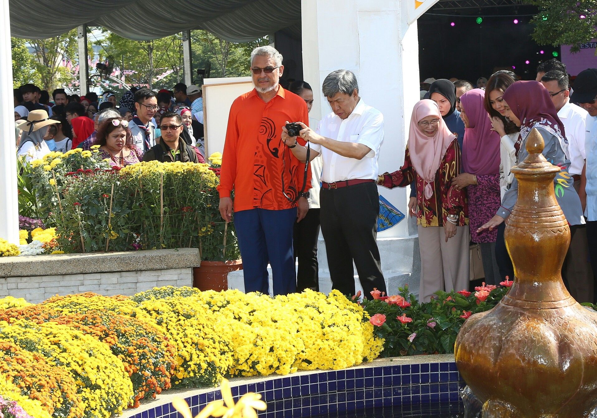 Sultan Selangor berkenan rasmi Floria Diraja Putrajaya 2018