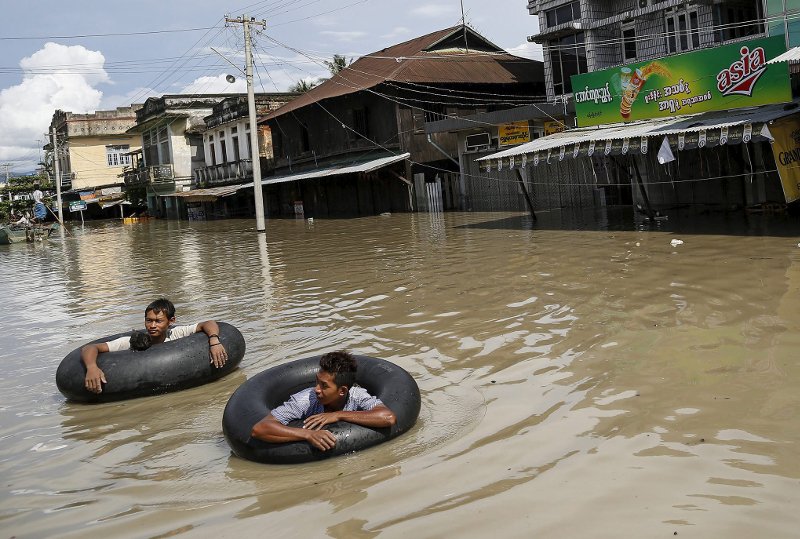 Empangan pecah tenggelamkan bandar, kampung, lebuh raya Myanmar