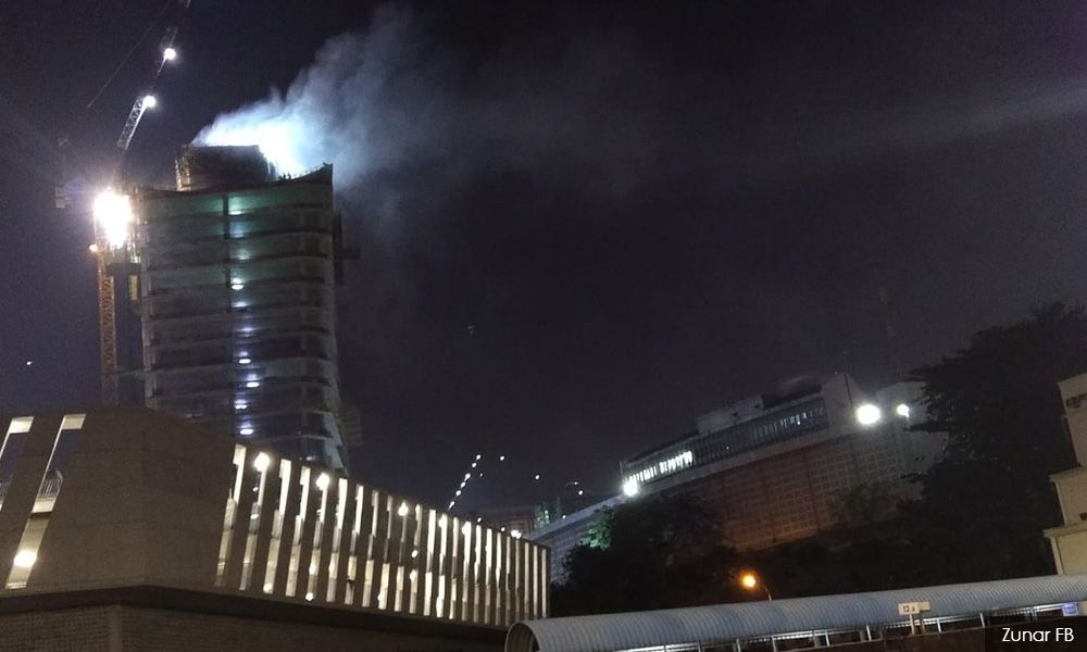 Berita kebakaran bangunan di Angkasapuri tidak benar - Bomba