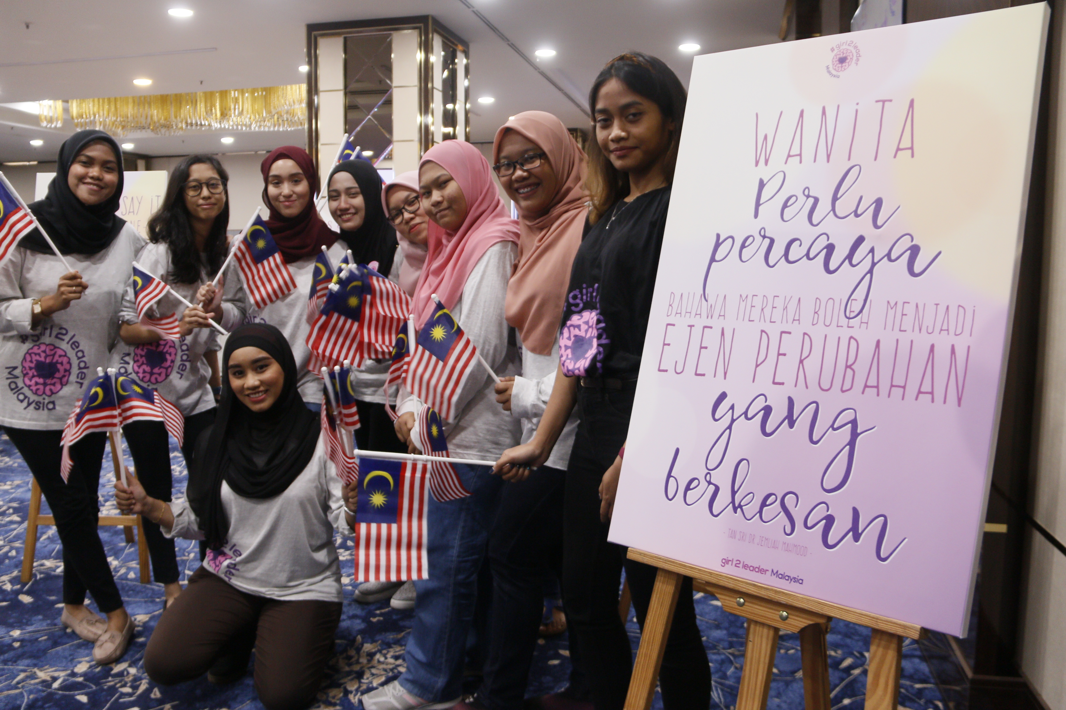 Jangan takut jika anak perempuan minat politik