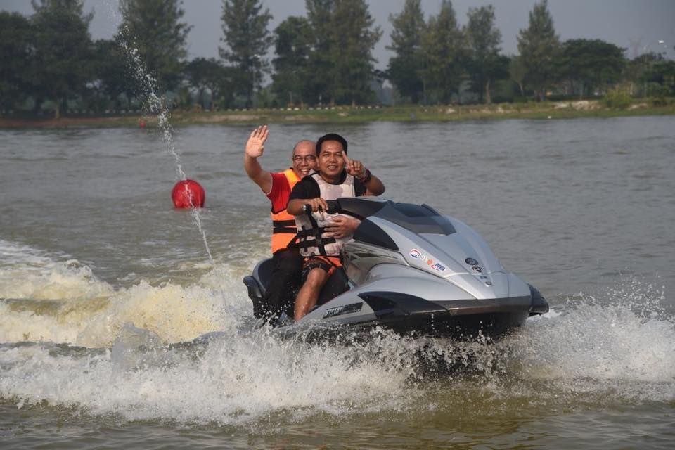 Aktiviti tasik jadi tarikan Hari Keluarga UNISEL
