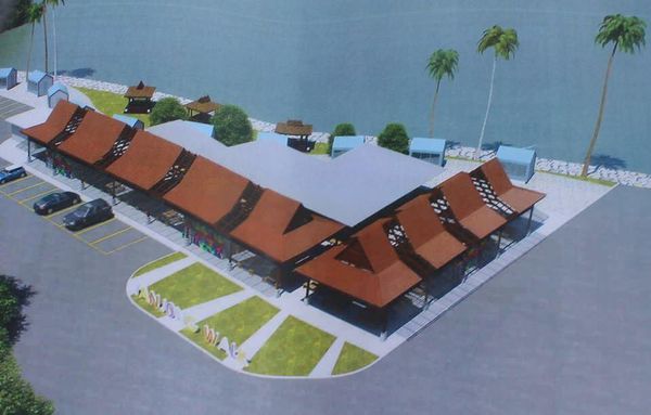 丹村情人桥计划 美食广场下月动工