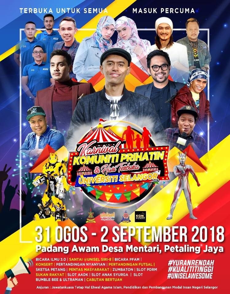 Karnival Komuniti Prihatin & Hari Terbuka UNISEL 5.0