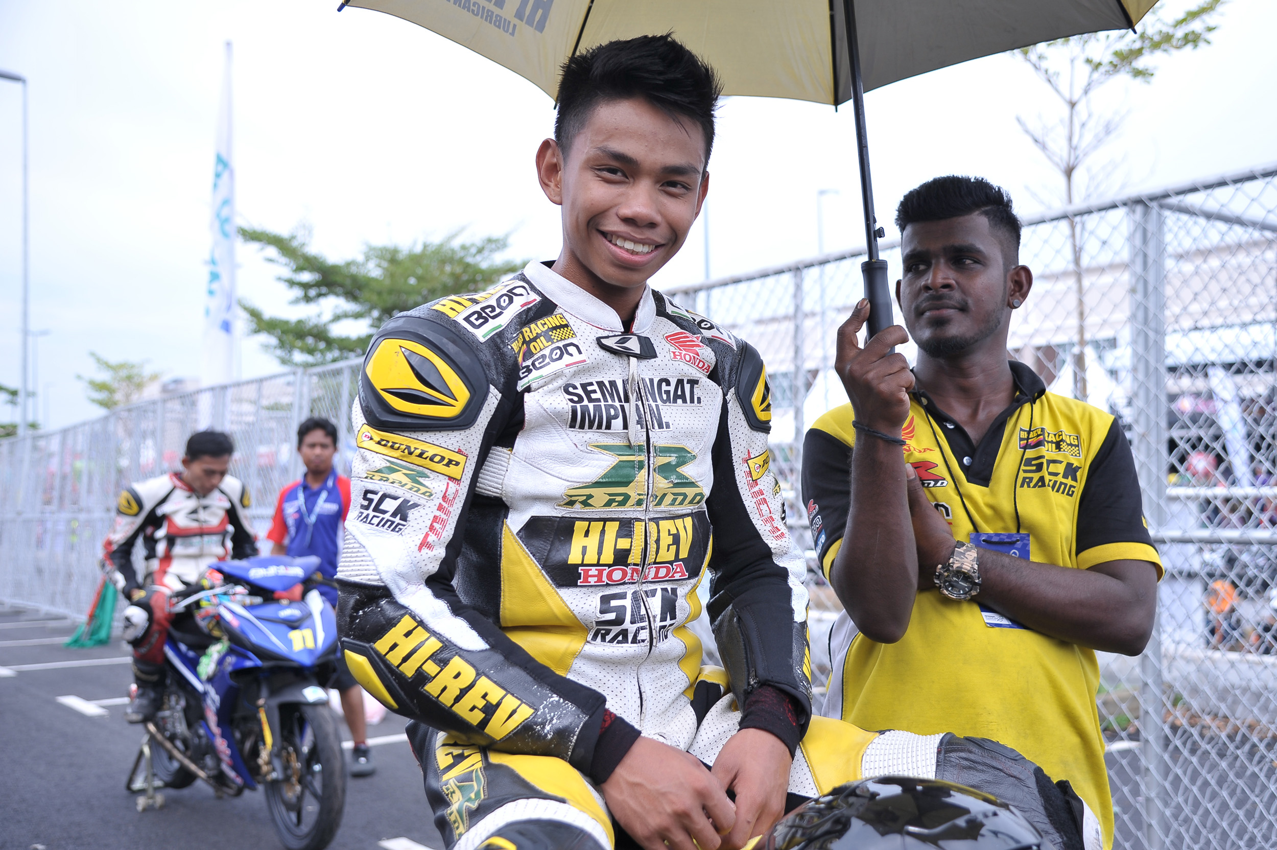 Cub Prix: Helmi azam julang Honda