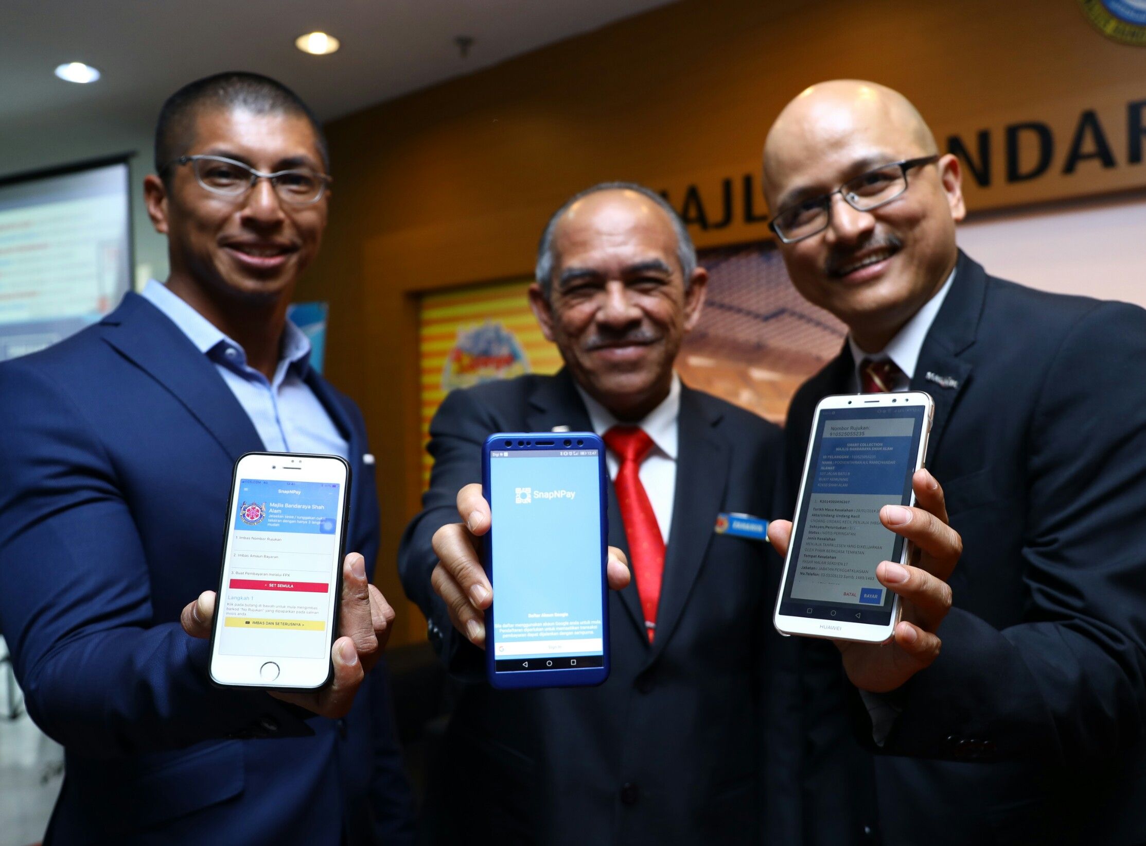 MBSA PBT pertama Malaysia guna kaedah 'SnapNPay', mudahkan urusan bayaran