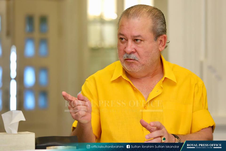 Sultan Johor murka ahli majlis MBIP tidak guna Bahasa Melayu dalam urusan surat rasmi