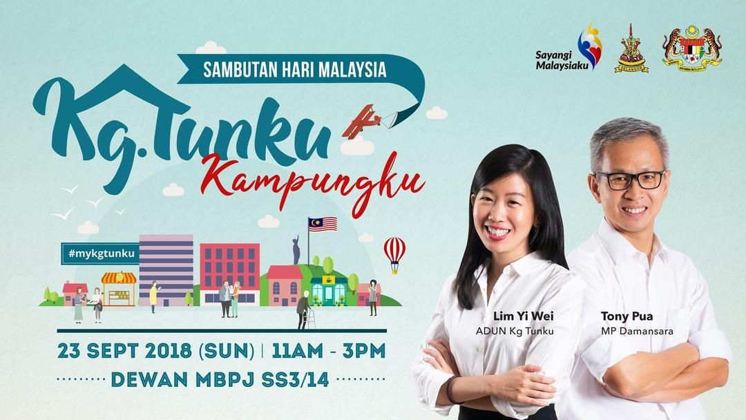 'Kampung Tunku Kampungku' tema sambutan Hari Malaysia warga tempatan