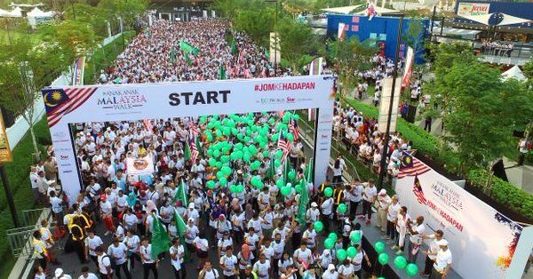 10,000 meriahkan #AnakAnakMalaysia Walk