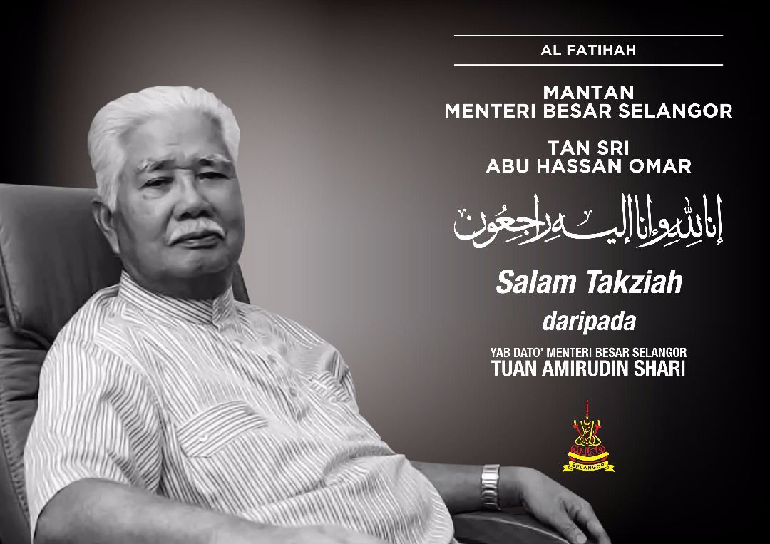Allahyarham Tan Sri Abu Hassan bakal disemadikan di Makam Diraja Shah Alam