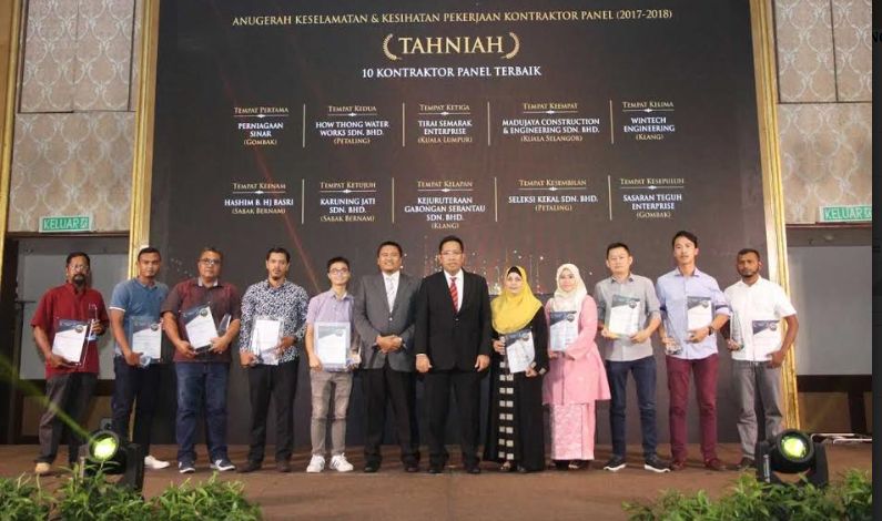 33 Kontraktor Panel Air Selangor cemerlang terima anugerah