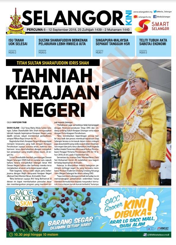 SelangorKini 6 - 12 September 2018