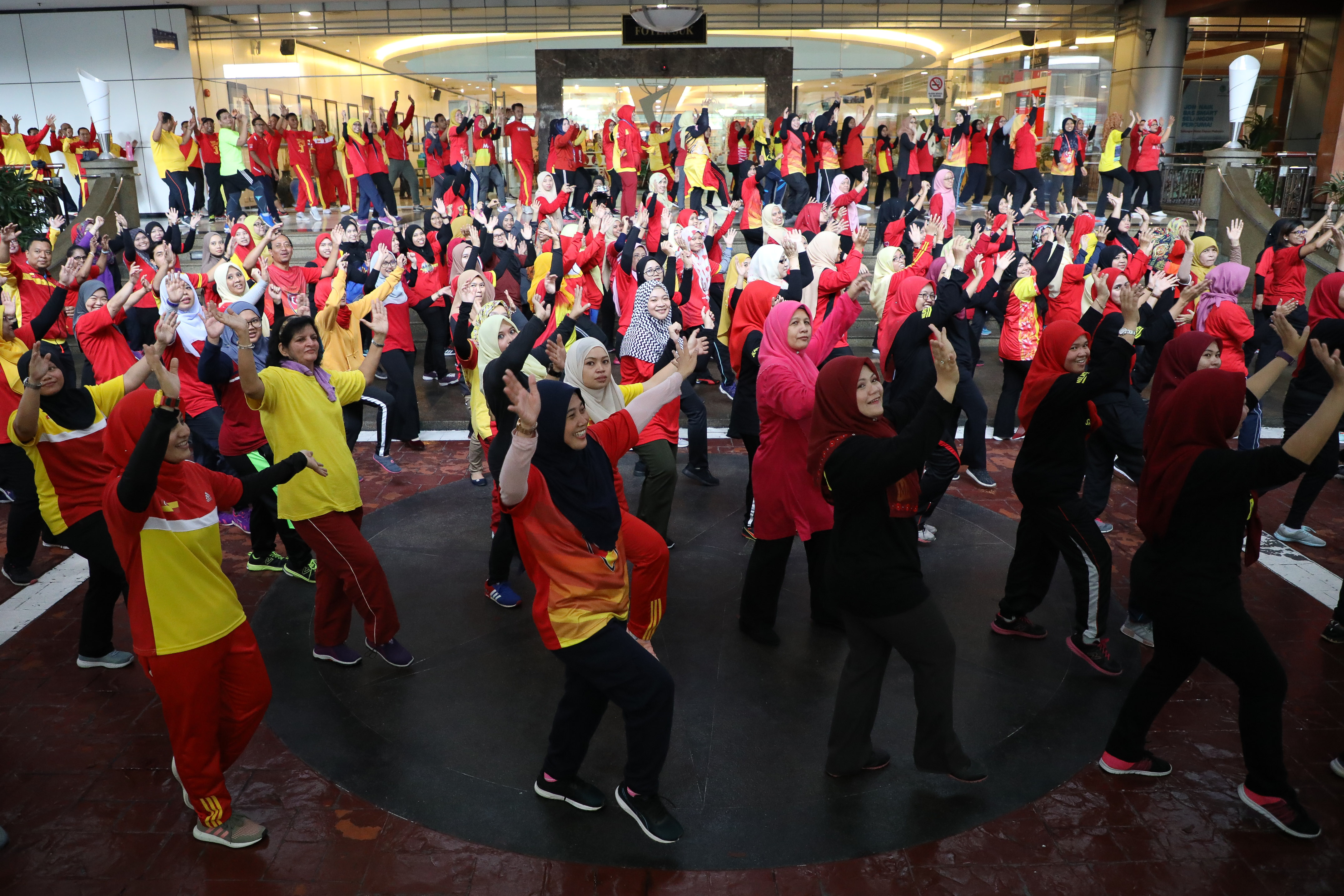 SUK Selangor bersama memeriahkan Hari Sukan Negara