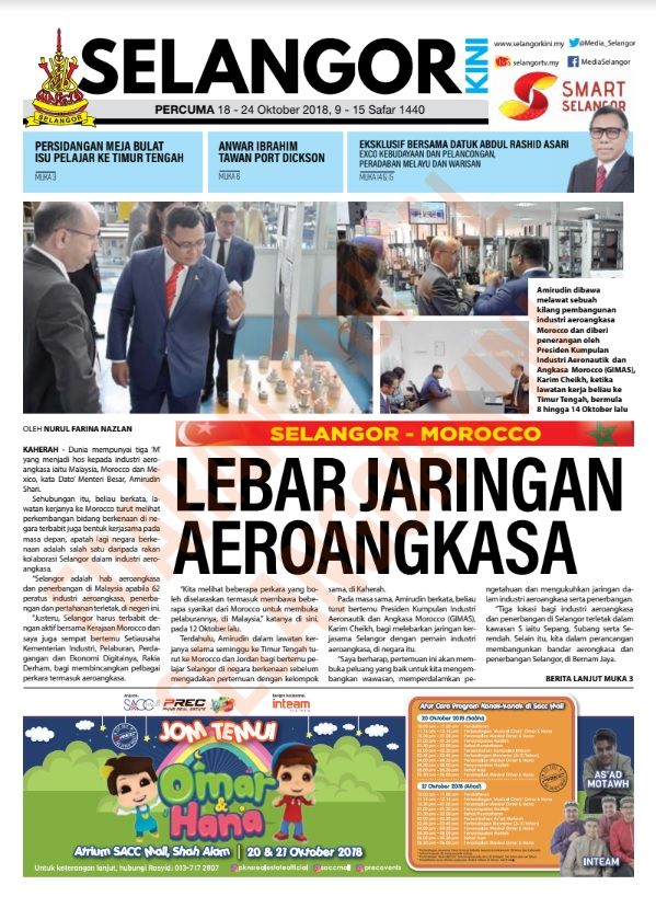 SelangorKini 18 - 24 Oktober 2018
