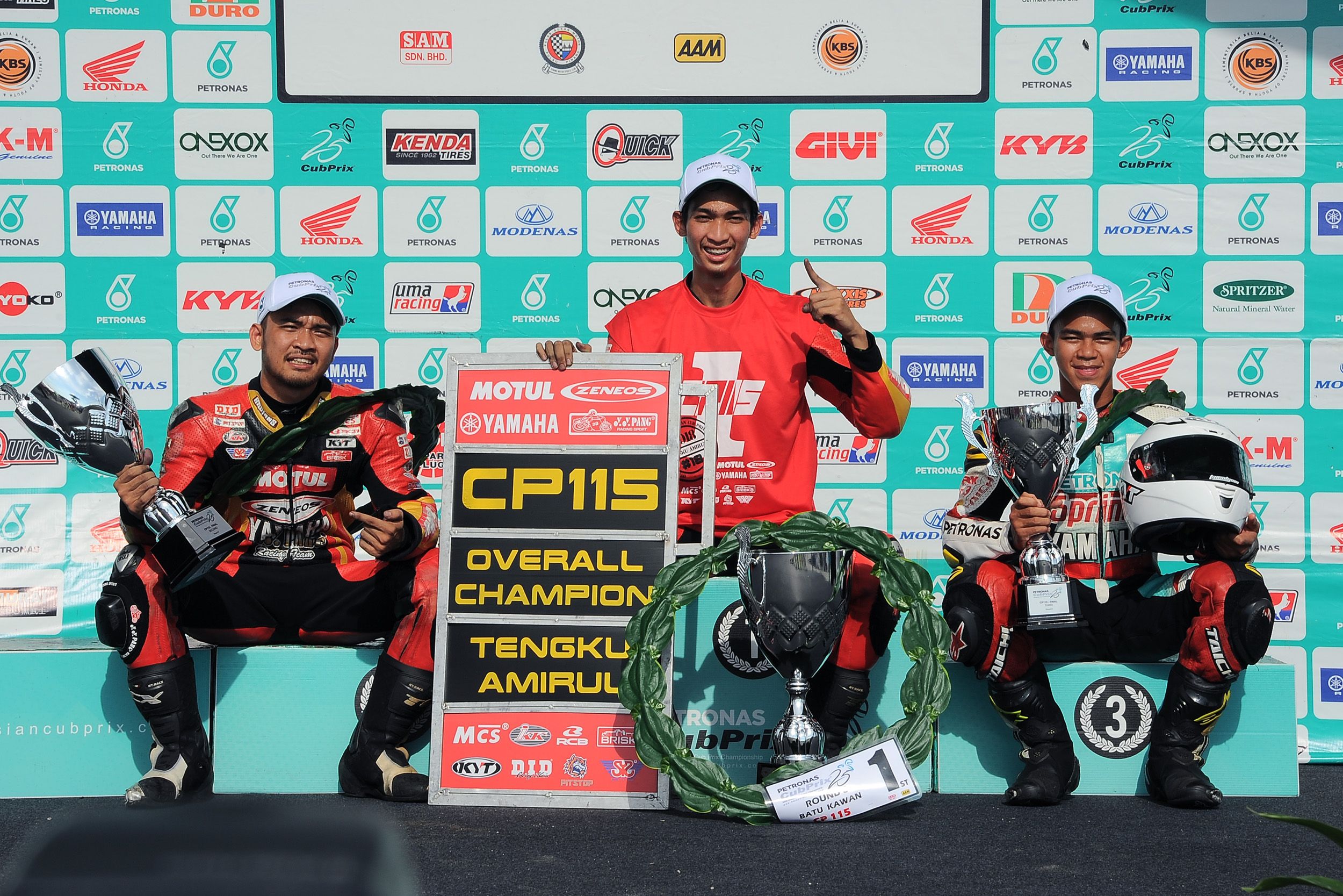 Cub Prix: Tengku Amirul juara CP115 2018