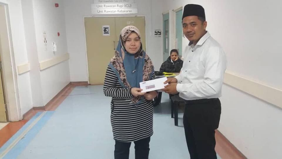 Keluarga mangsa letupan dapat perhatian Lembaga Zakat Selangor