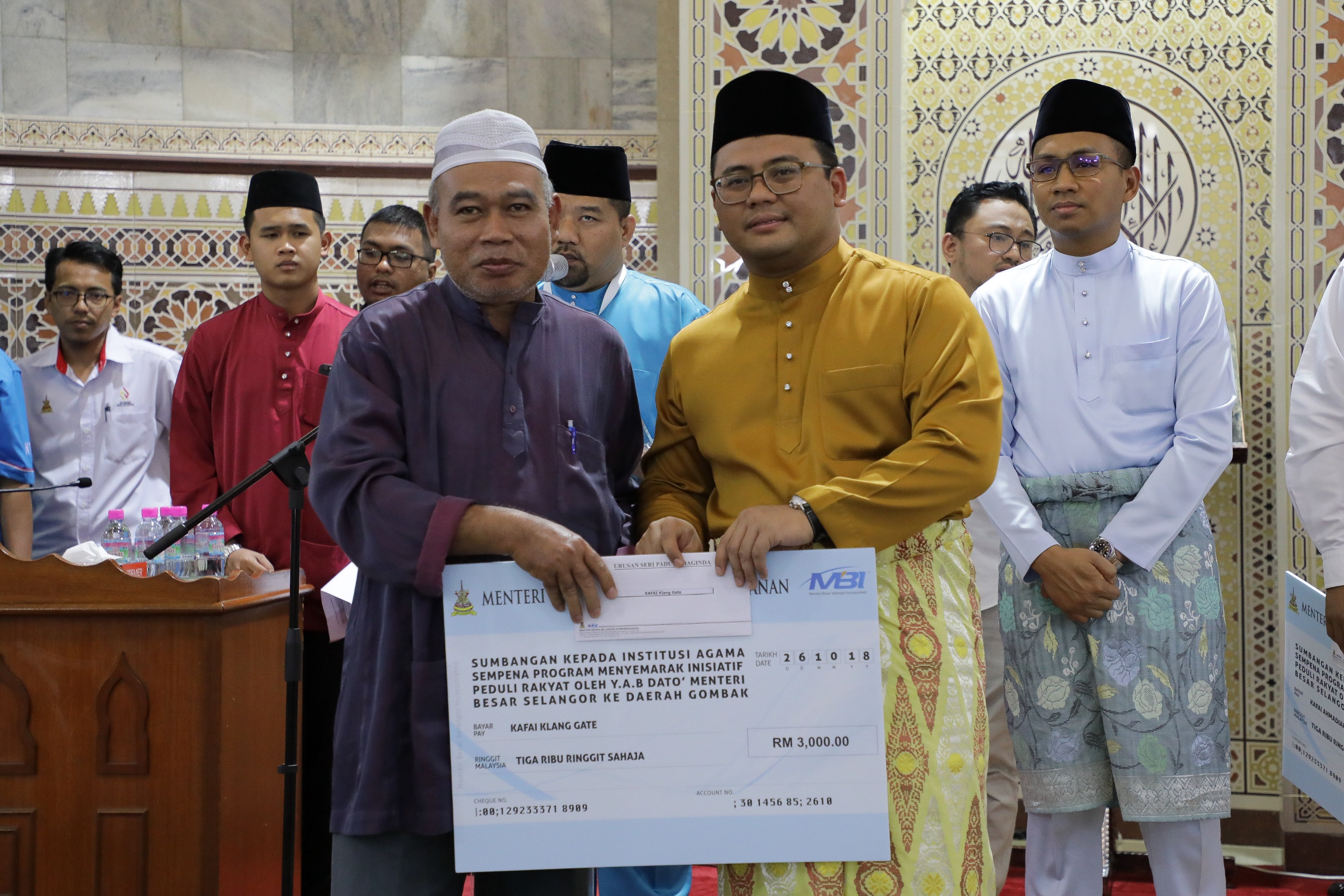 Kerajaan Negeri teruskan tanggungjawab semarak institusi agama