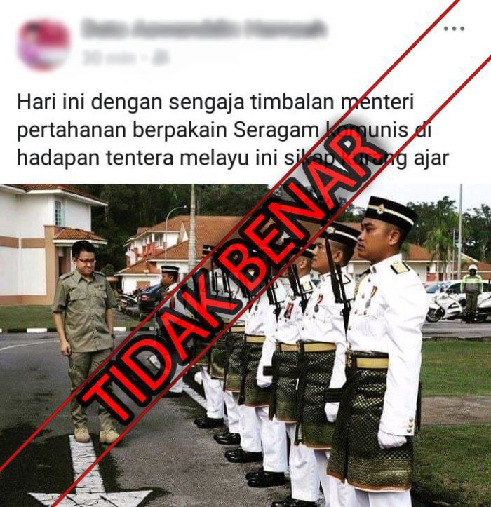 Itu bukan pakaian tentera Komunis - Liew Chin Tong
