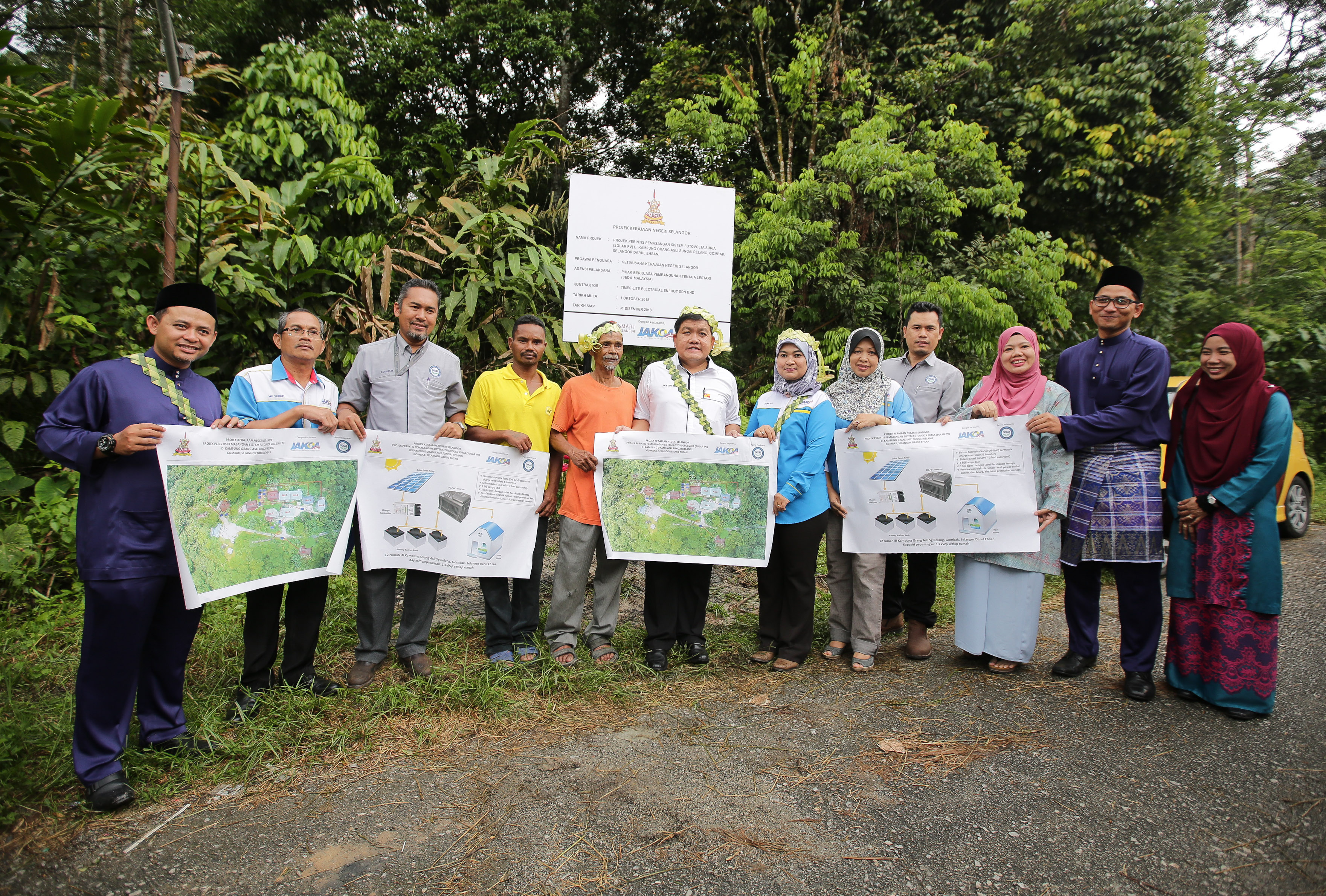 RM342,000 diperuntuk bangun sistem solar di kampung Orang Asal
