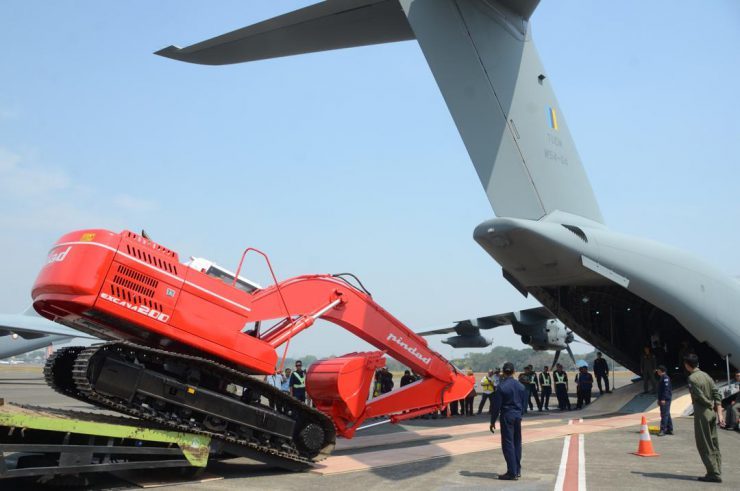 Misi ke Palu uji kemampuan Airbus A400M milik TUDM dan krew