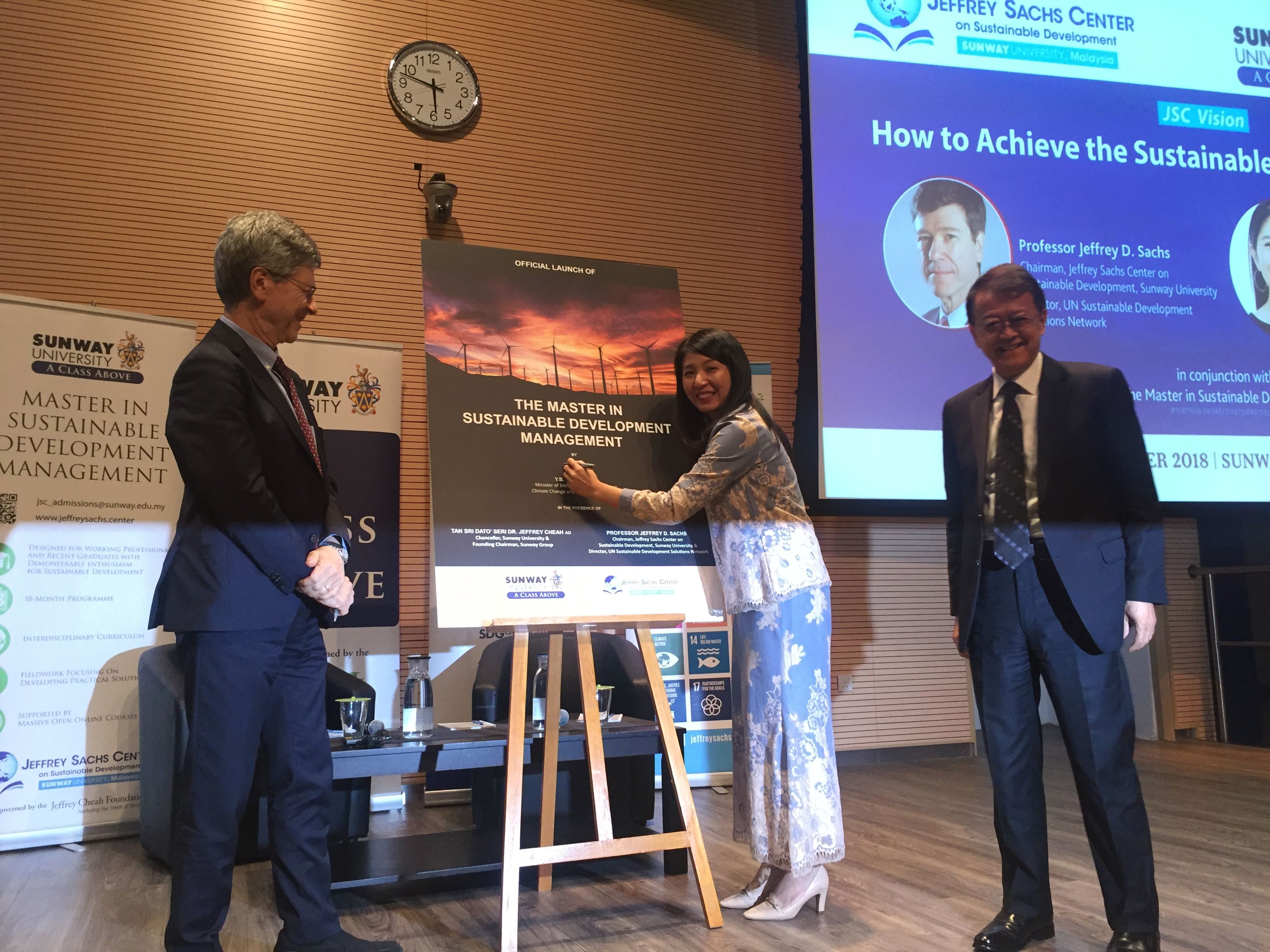 Sunway University IPT pertama perkenal Master in Sustainable Development