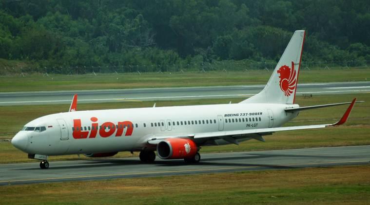 Pesawat Lion Air terhempas