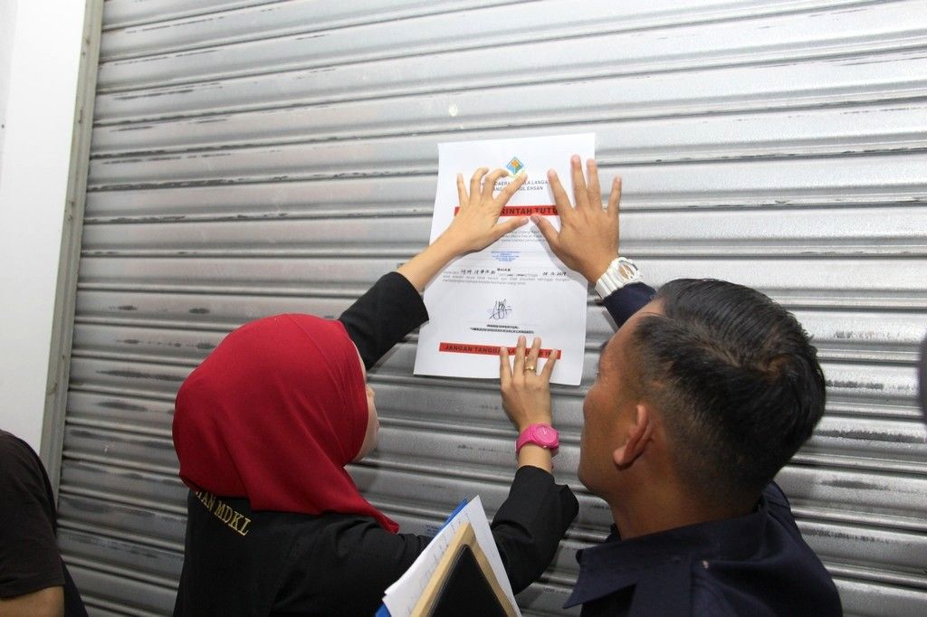 食肆环境太肮脏  瓜冷县会下令2食肆停业