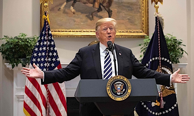 Trump suara sokongan 100 peratus terhadap Israel