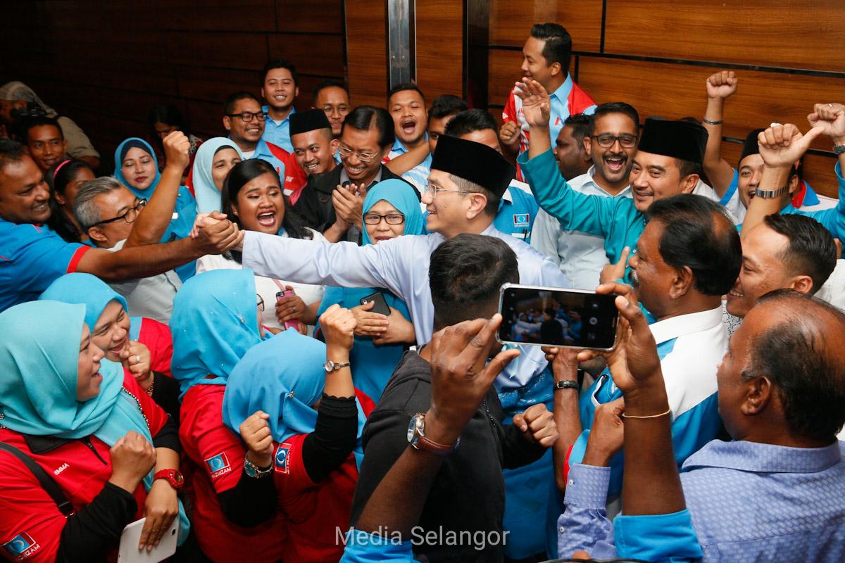 Azmin nafi umum menang Timbalan Presiden, media salah lapor