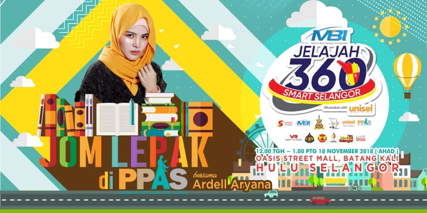 Perpustakaan bergerak PPAS meriahkan Jelajah 360° Smart Selangor
