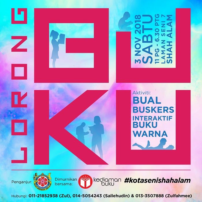 Buku percuma buat pengunjung Lorong Buku
