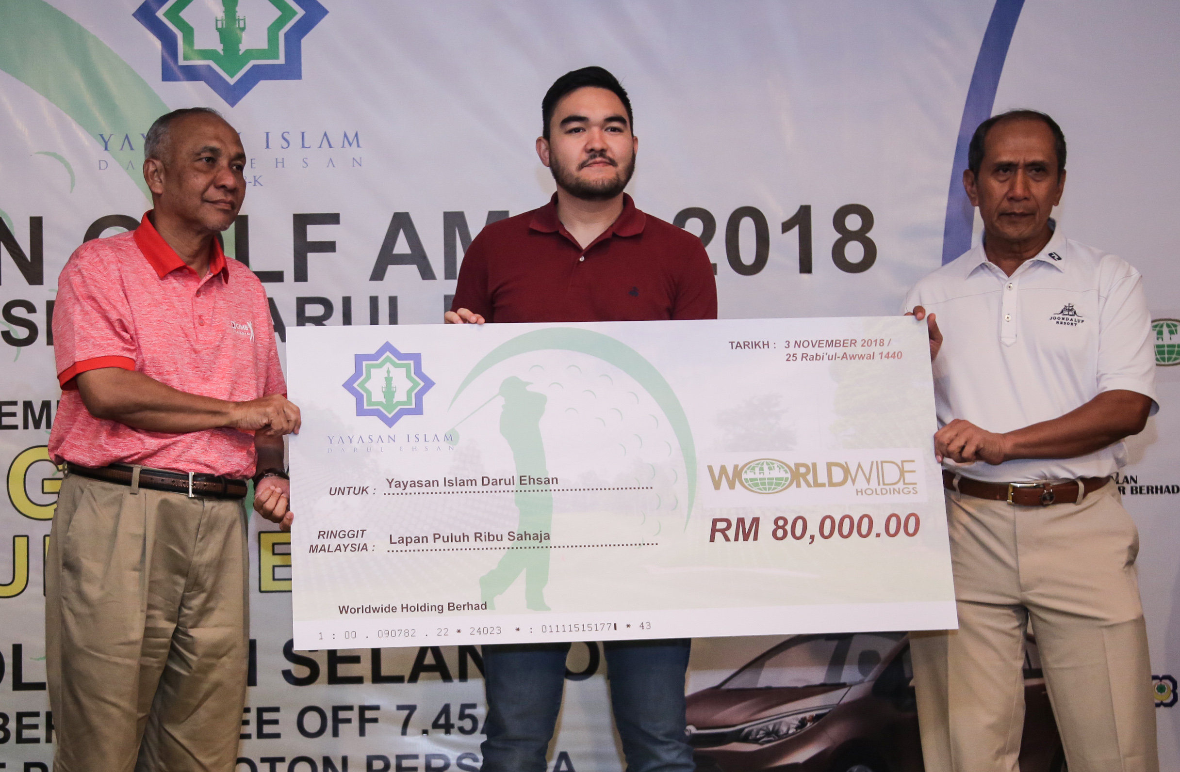 Golf Amal YIDE 2018 kutip dana RM600,000