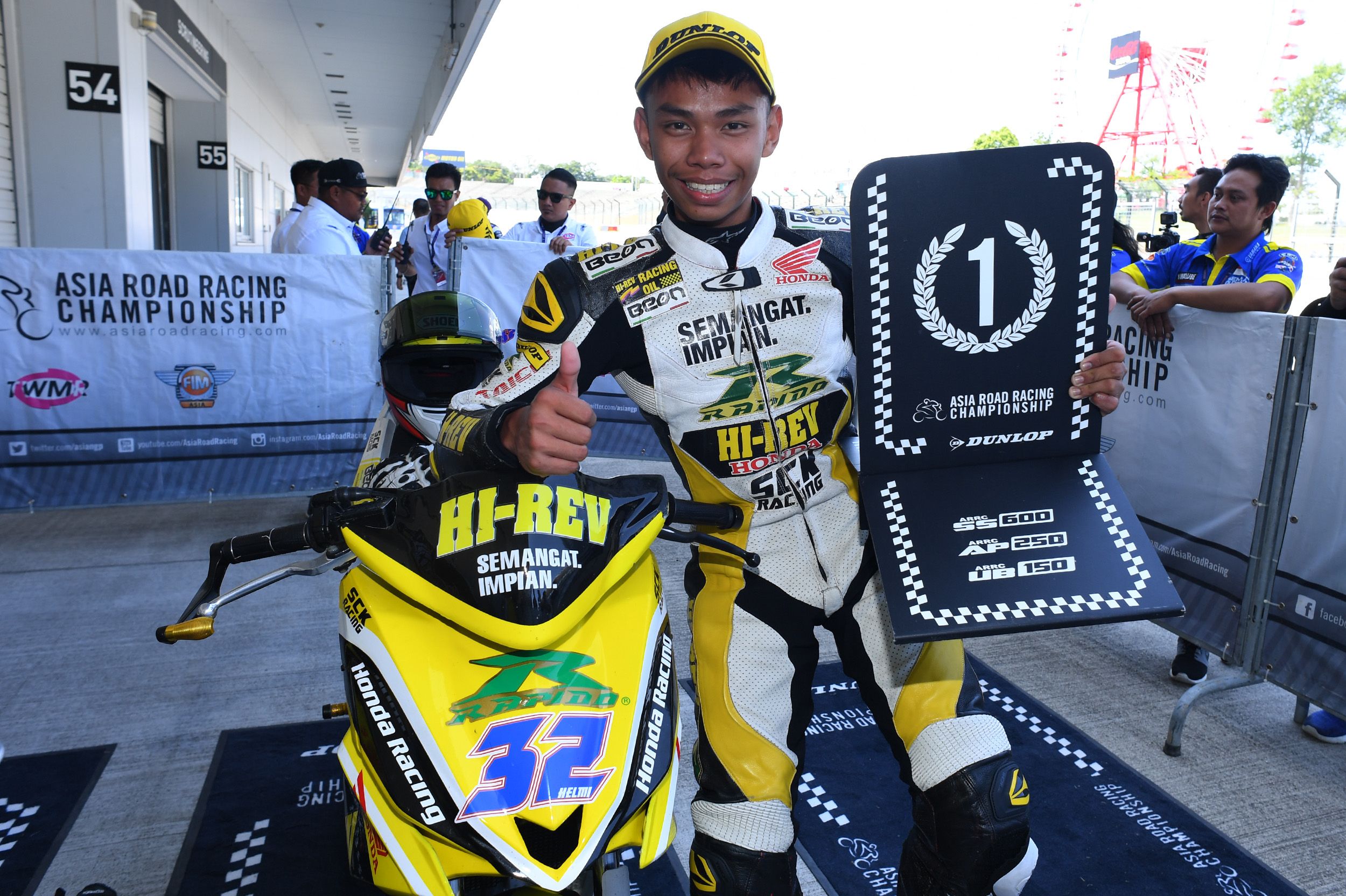 ARRC: Helmi hampiri juara Underbone 150cc