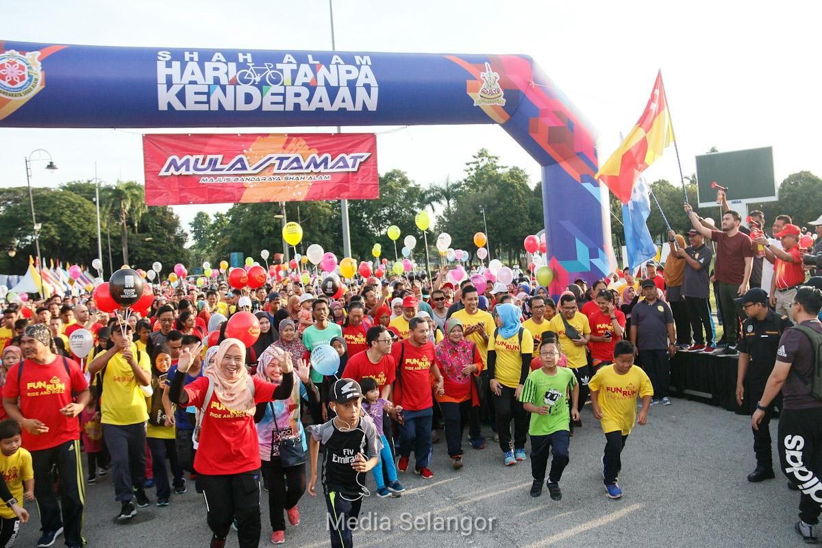 RMS berkenan sertai larian 'fun run' bersama rakyat