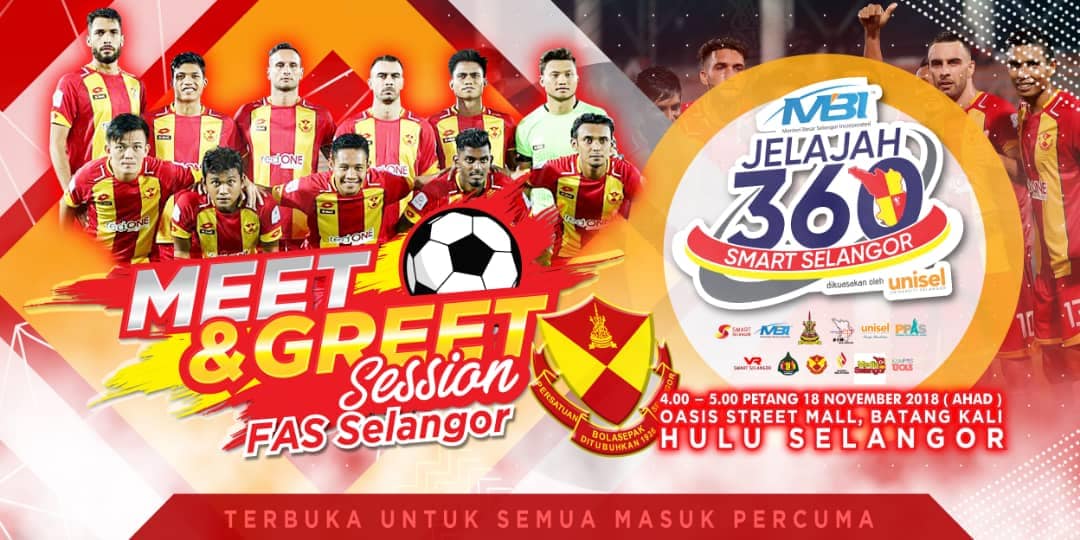 FAS tawar jersi serendah RM20 di  Jelajah 360° Smart Selangor