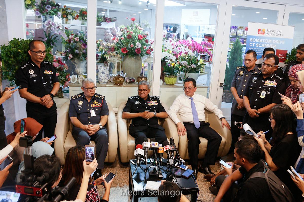 Tiada semburan air, PDRM hormat rumah ibadat
