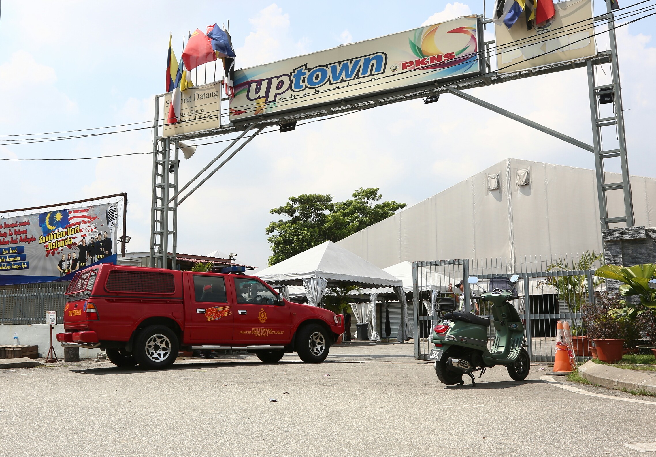 35 kedai di 'Uptown' Shah Alam musnah dalam kebakaran