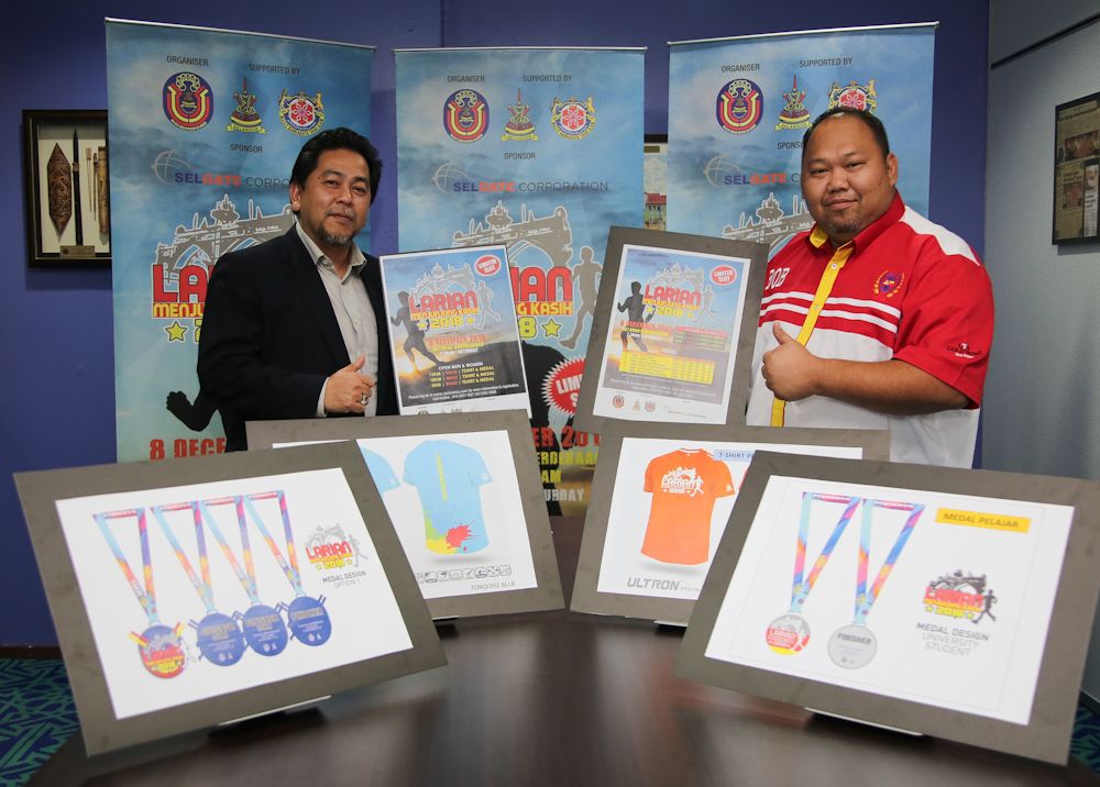 Larian Menjunjung Kasih 2018 kembali pada 8 Disember