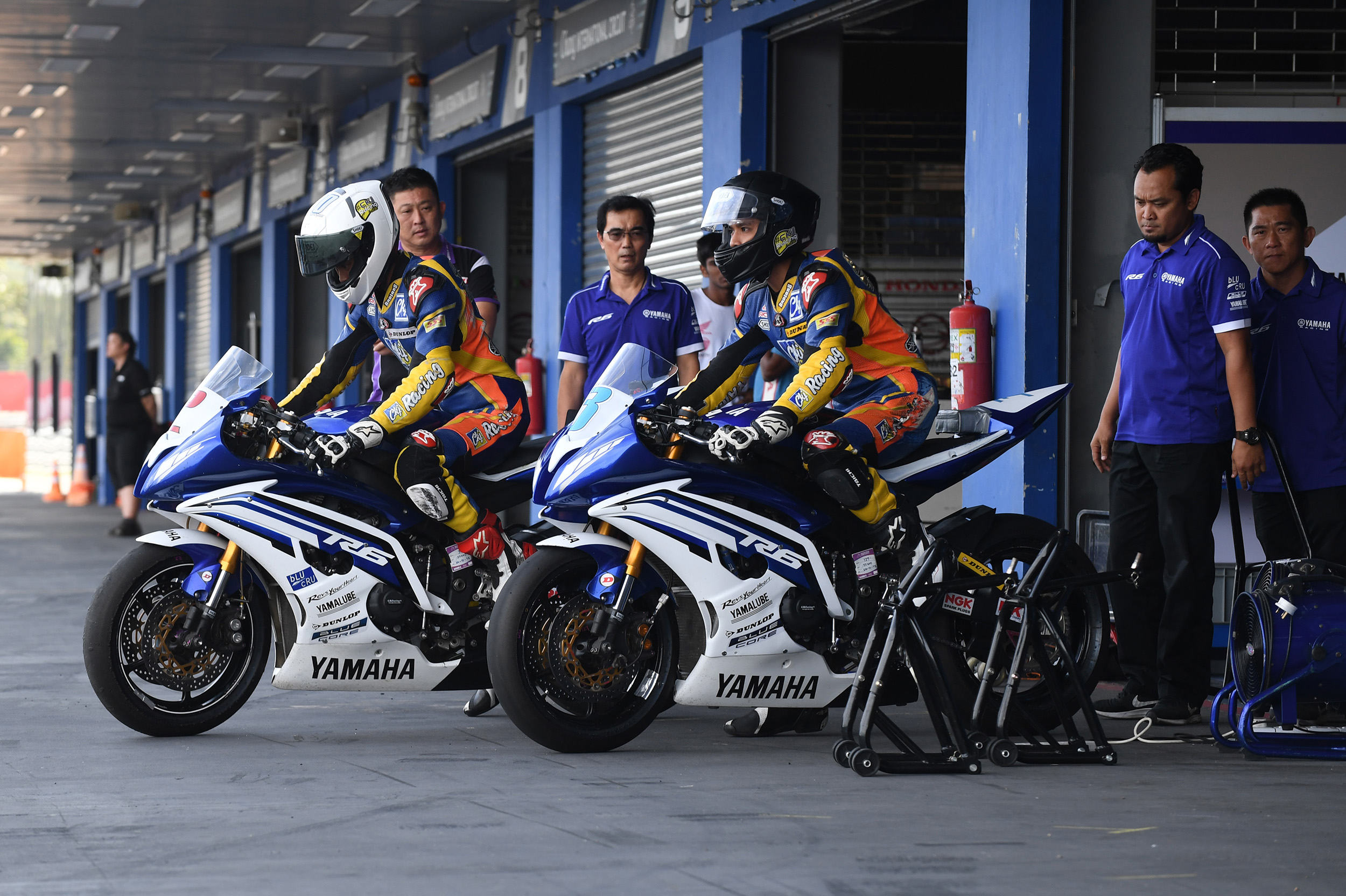 Empat pelumba teratas Cub Prix uji Yamaha R6